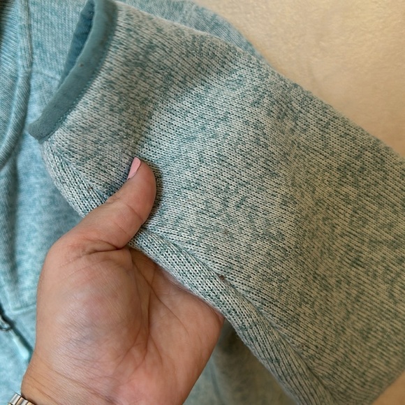 EUC L.L.Bean sweater fleece size medium petite - Picture 6 of 6